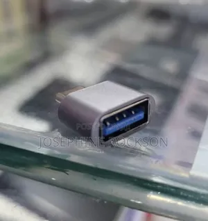 USB Type C Make to USB 2.0 Female OTG Data Adapter