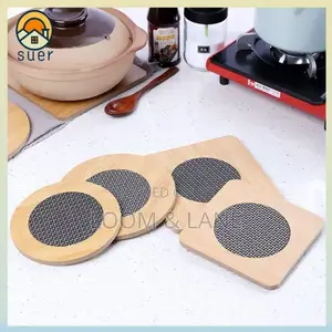 4pcs Trivet Coasters Hot Pot Holder