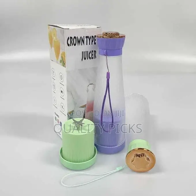 Crown Juicer, Mini Portable Blender Fruit Mixers, 400ml