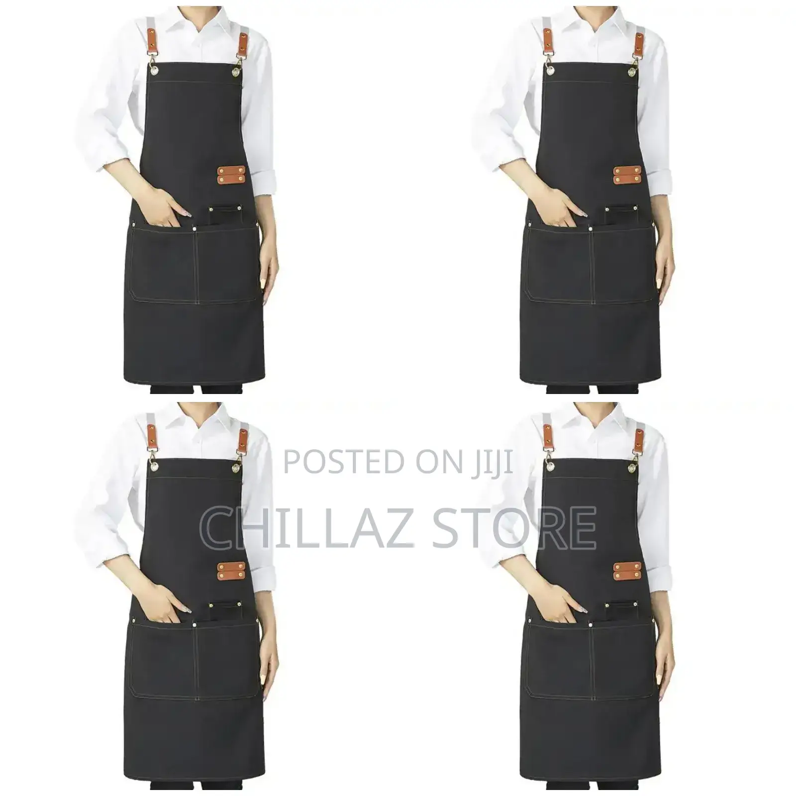 Waterproof Canvas Kitchen Cooking Apron.