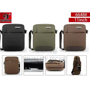 DENGGAO 1 Piece of 11 Inch Small Canvas Messenger Bag