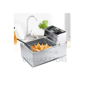 6L Electric Stainless Steel Deep Fryer.