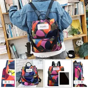 Ladies Backpack Bags Women Casual Waterproof - Multi Color