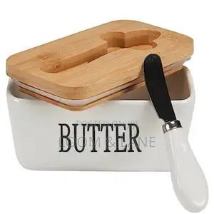 Large Butter Dish With Lid