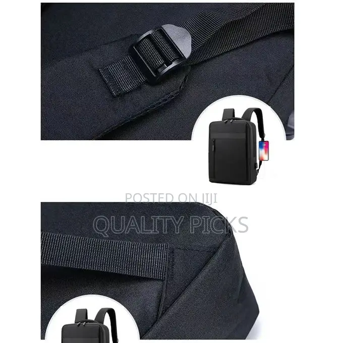 3in1 Men's Bags Backpack With USB Charging Interface
