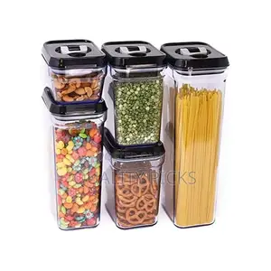 Air-Tight Food Storage Container Set5-Piece Tins