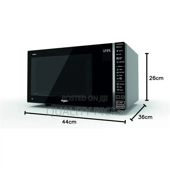 Whirpool 30L Countertop Microwave Oven With 1400 Watt