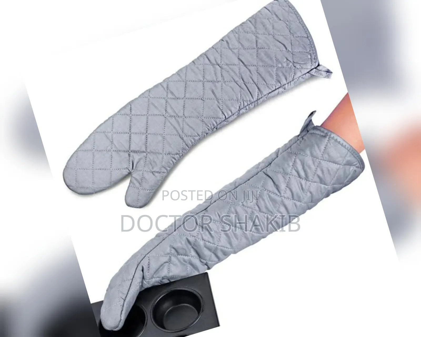 Long Arm Heat Resistant Oven Baking Mitt Gloves