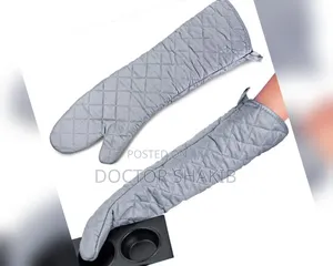 Long Arm Heat Resistant Oven Baking Mitt Gloves