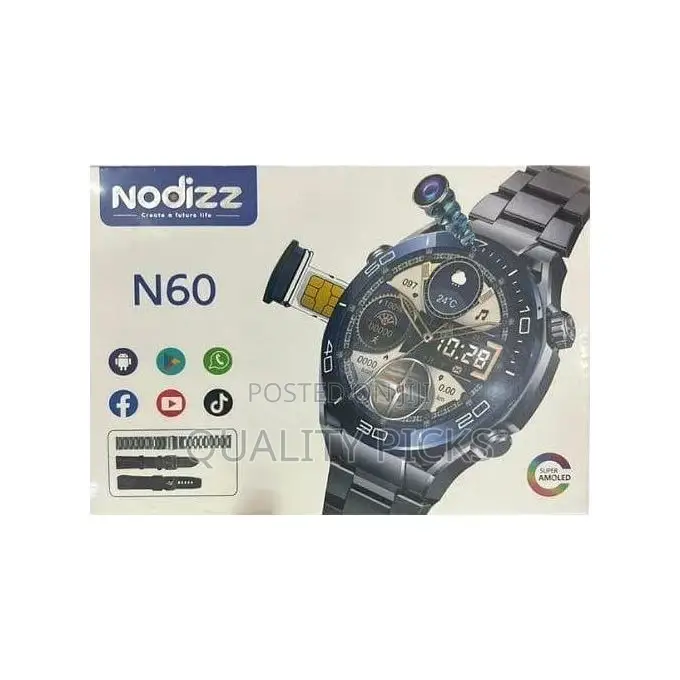 Super Amoled N60 Nodizz Smart Watch for Android Ios