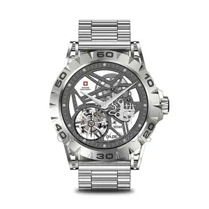 Swiss Military Dom 2 Smart Watch Metal Strap -Silver