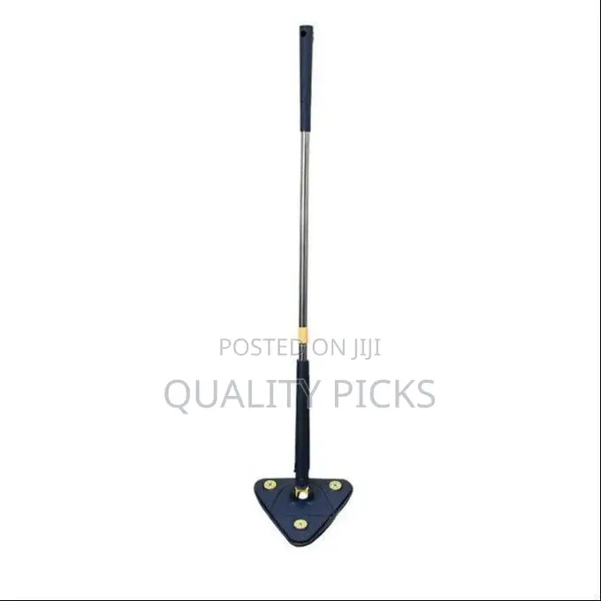 360° Rotatable Adjustable Triangle With 4 Wipes Cleaning Mop