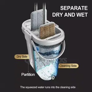 Mop Scratch Dry Hand Free Floor Cleaner Self Wash -squeeze