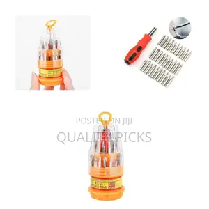 Screwdriver 31 in 1 - Yellow