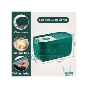 10kg Rice Bucket Insect-Proof Moisture-Proof Grain Bin