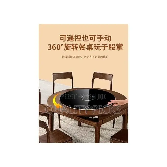 Rotatable Induction Cooker Heating Plate Round