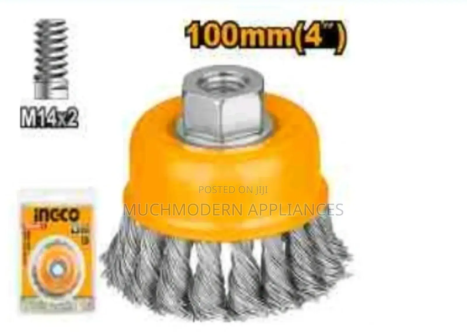 Wire Cup Brush 100 Mm(4")