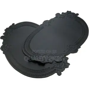 Placemats Set of 6 Table Mats Washable PVC Table Place Mats