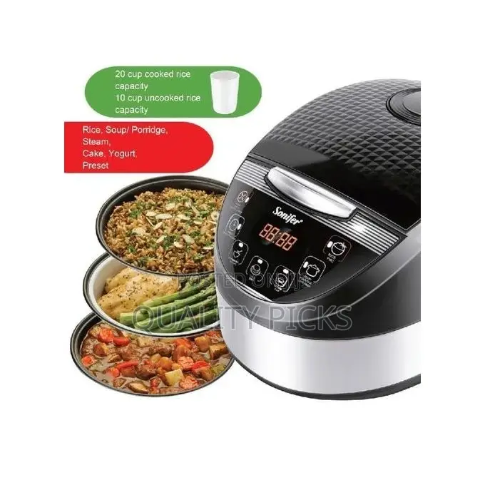 Sonifer 5 Litre Digital Smart Steam Rice Cooker
