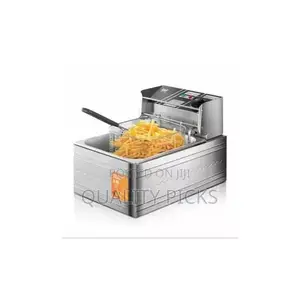 RAF Commercial Electricstainless Steel Single Deep Fryer