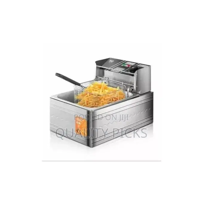 RAF Commercial Electricstainless Steel Single Deep Fryer