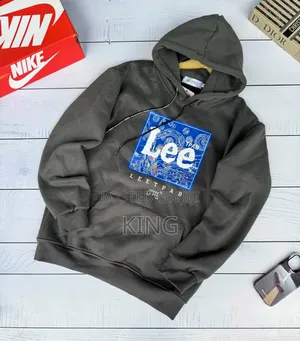 Lee Grey Hoodie Jumper Sweater