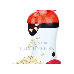 Electric Popcorn Maker Popper Machine - Red
