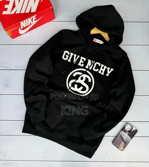 Givenchy Black Hoodie Jumper