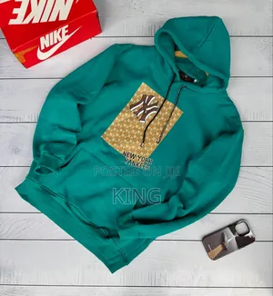 NY Green Jumper. Hoodie