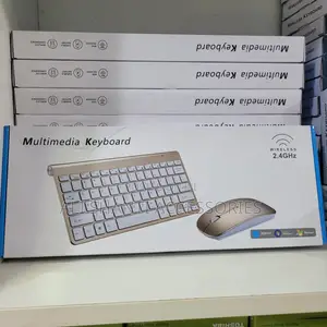 Multimedia Keyboard, Wireless Keyboard, and Mouse