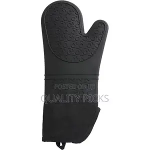 1pc Oven Mitt Durable Heat Resistant Silicone Gloves