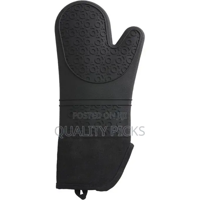 1pc Oven Mitt Durable Heat Resistant Silicone Gloves