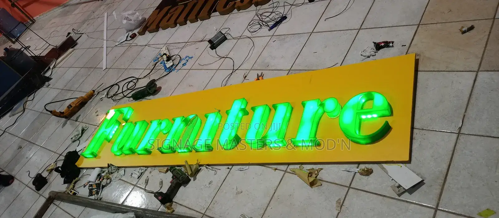 Furniture 3d Signage