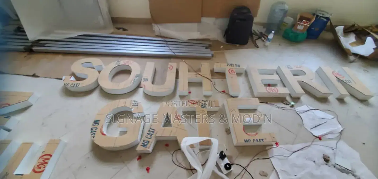 Entrance 3 D Led Letters