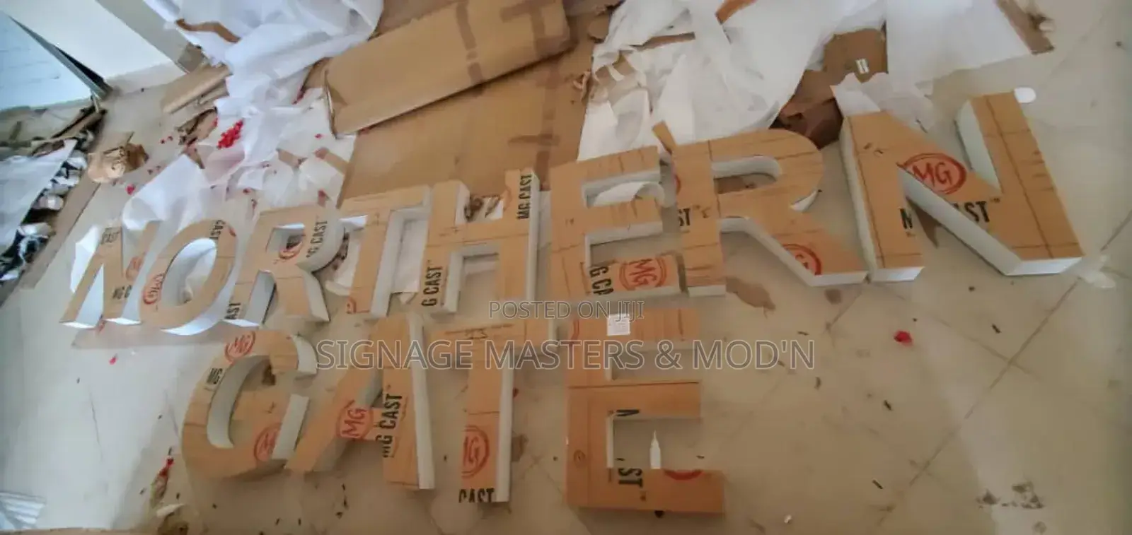 Entrance 3 D Led Letters