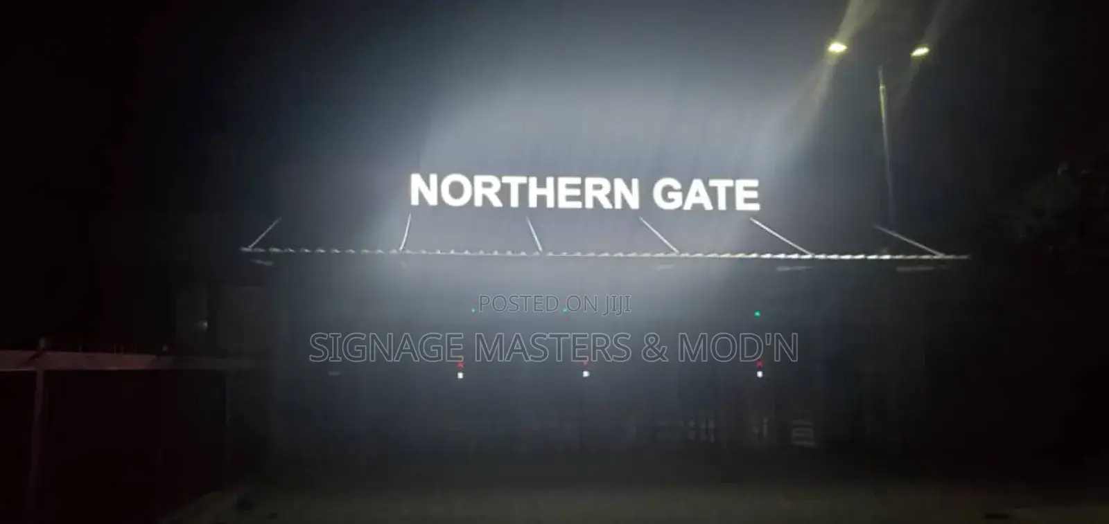 Entrance 3 D Led Letters