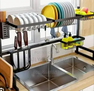 Aluminum Over the Sink Rack