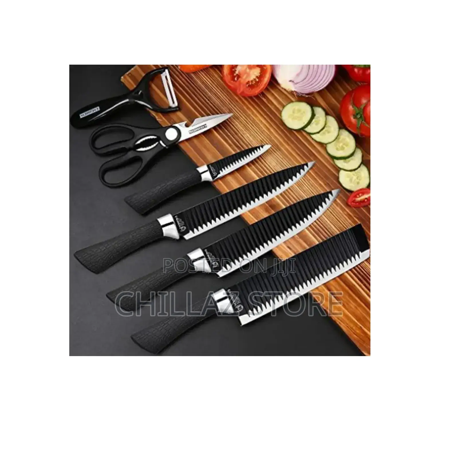 Loewe 6pcs Black Knife Set.