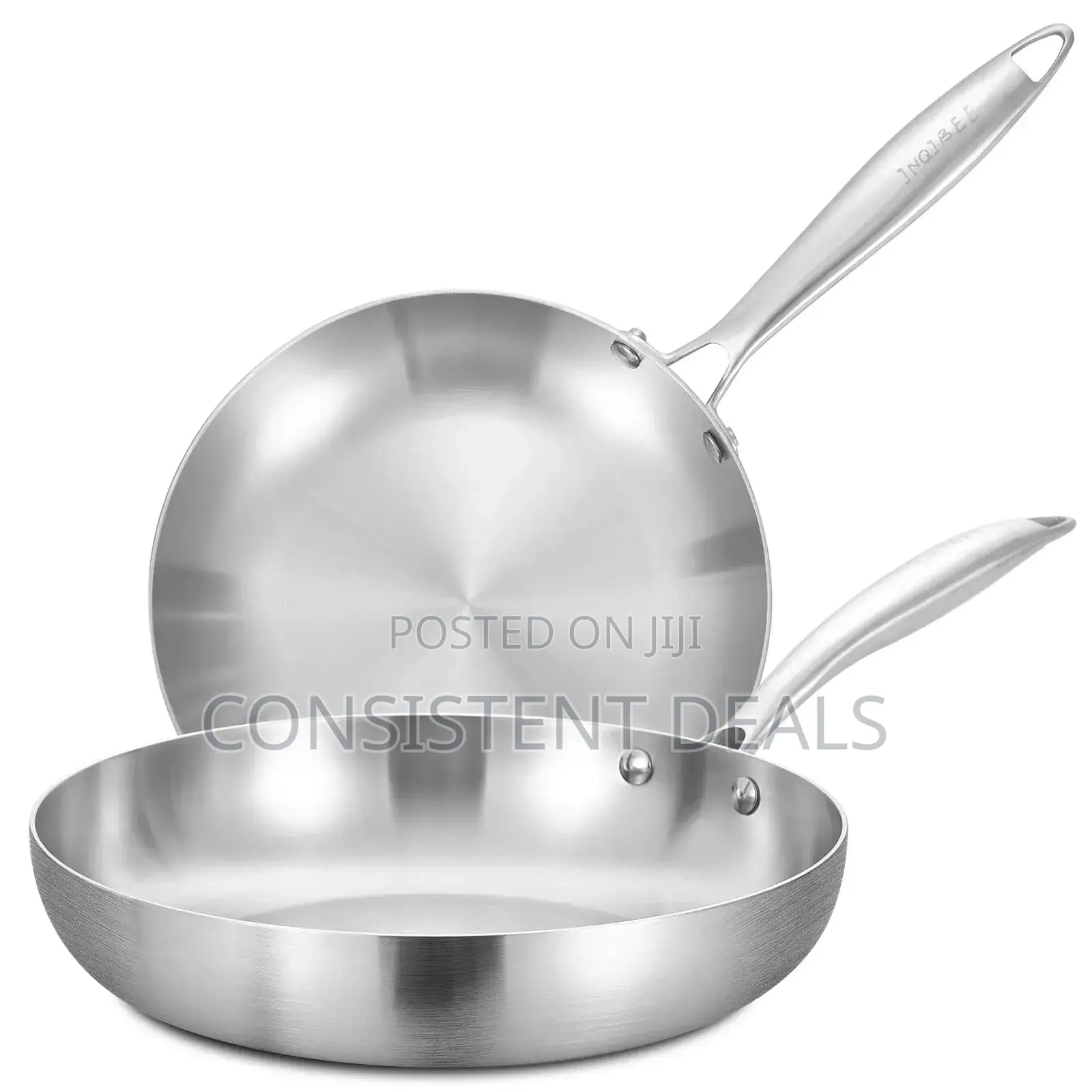 Stainless Steel 26cm Frying Pan