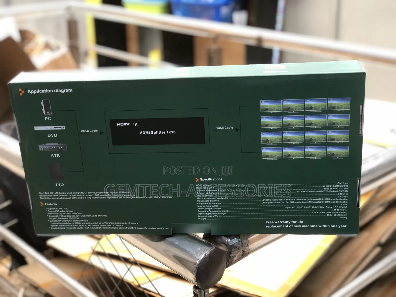 Hdmi Splitter 16 Way 1x16
