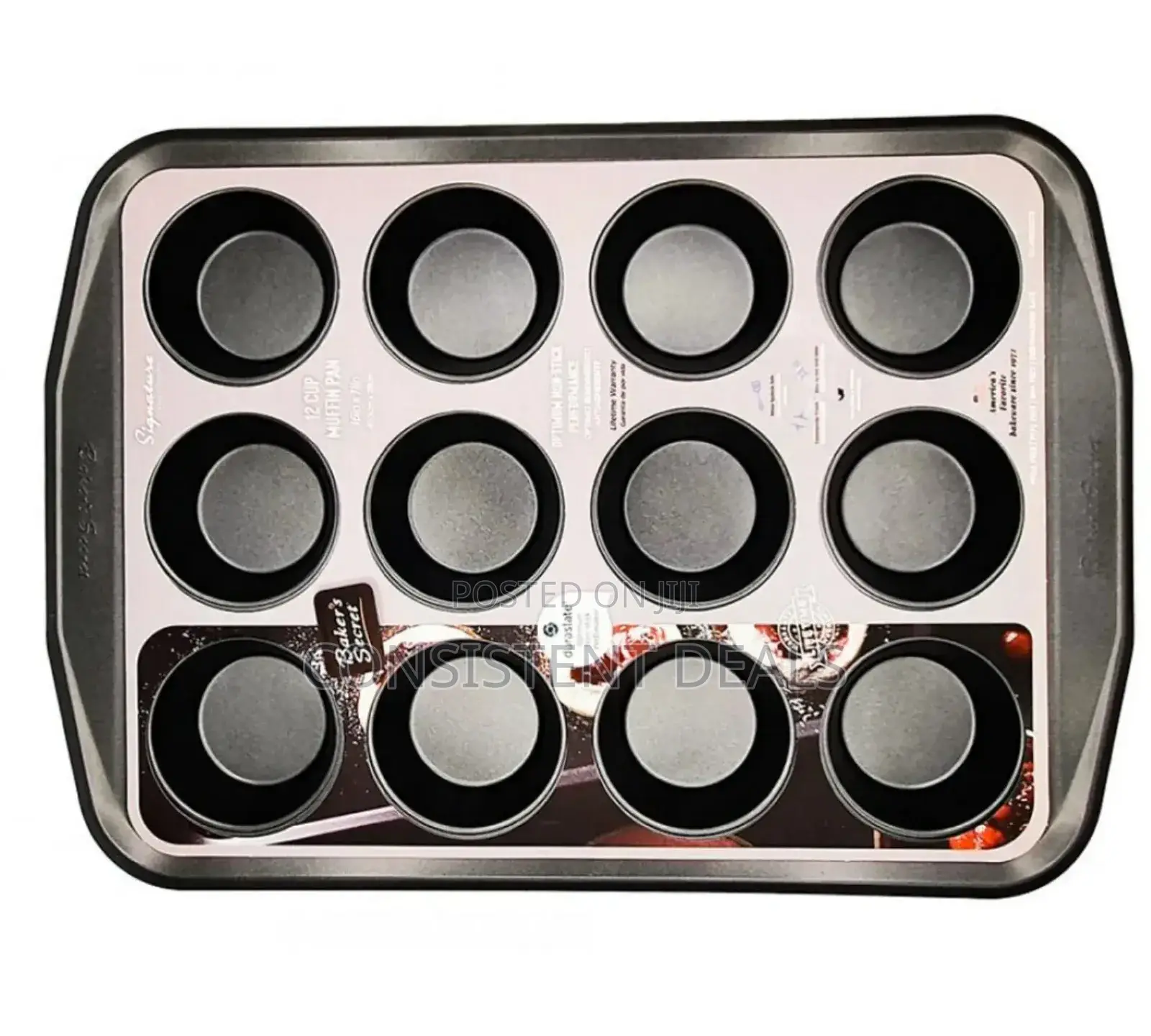 12 Hole Muffin Cupcake Pan