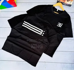 Best Black Round Collar T-Shirt