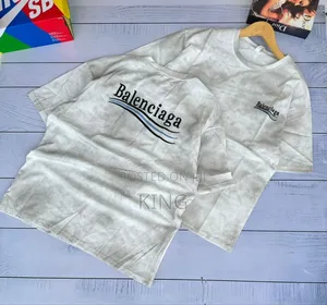 Balenciaga Round Collar T-Shirt