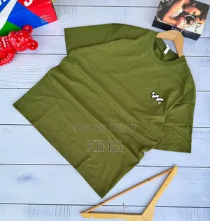 Mint Green Round Collar T-Shirt
