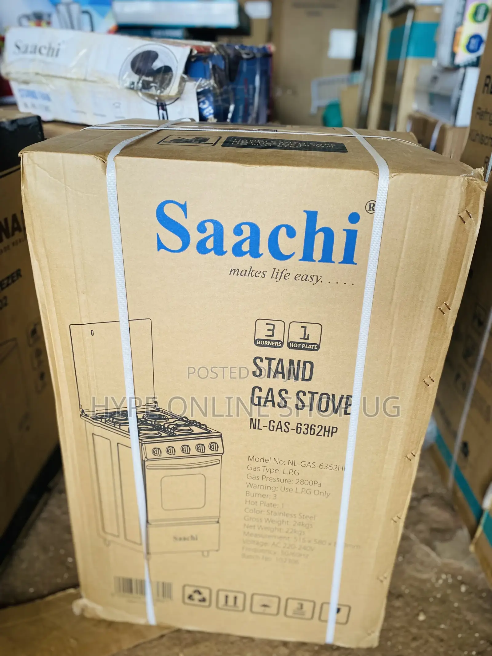Saachi Full Gas Cooker