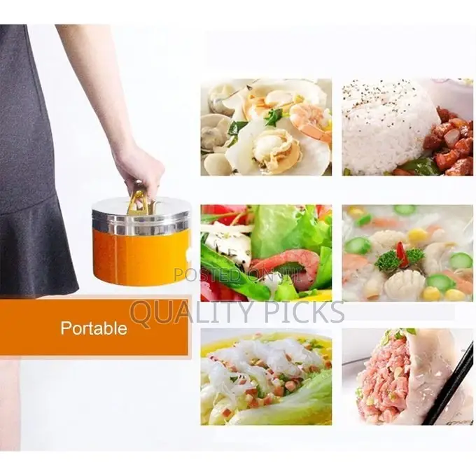 1300ml Insulated Stainless Steel Bento Flask