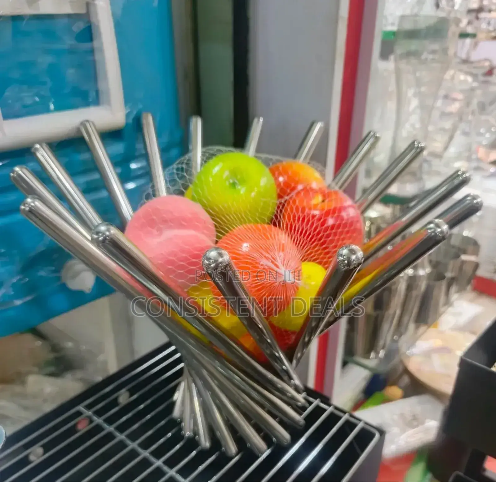 Stainless Steel Collapsible Foldable Fruit Basket