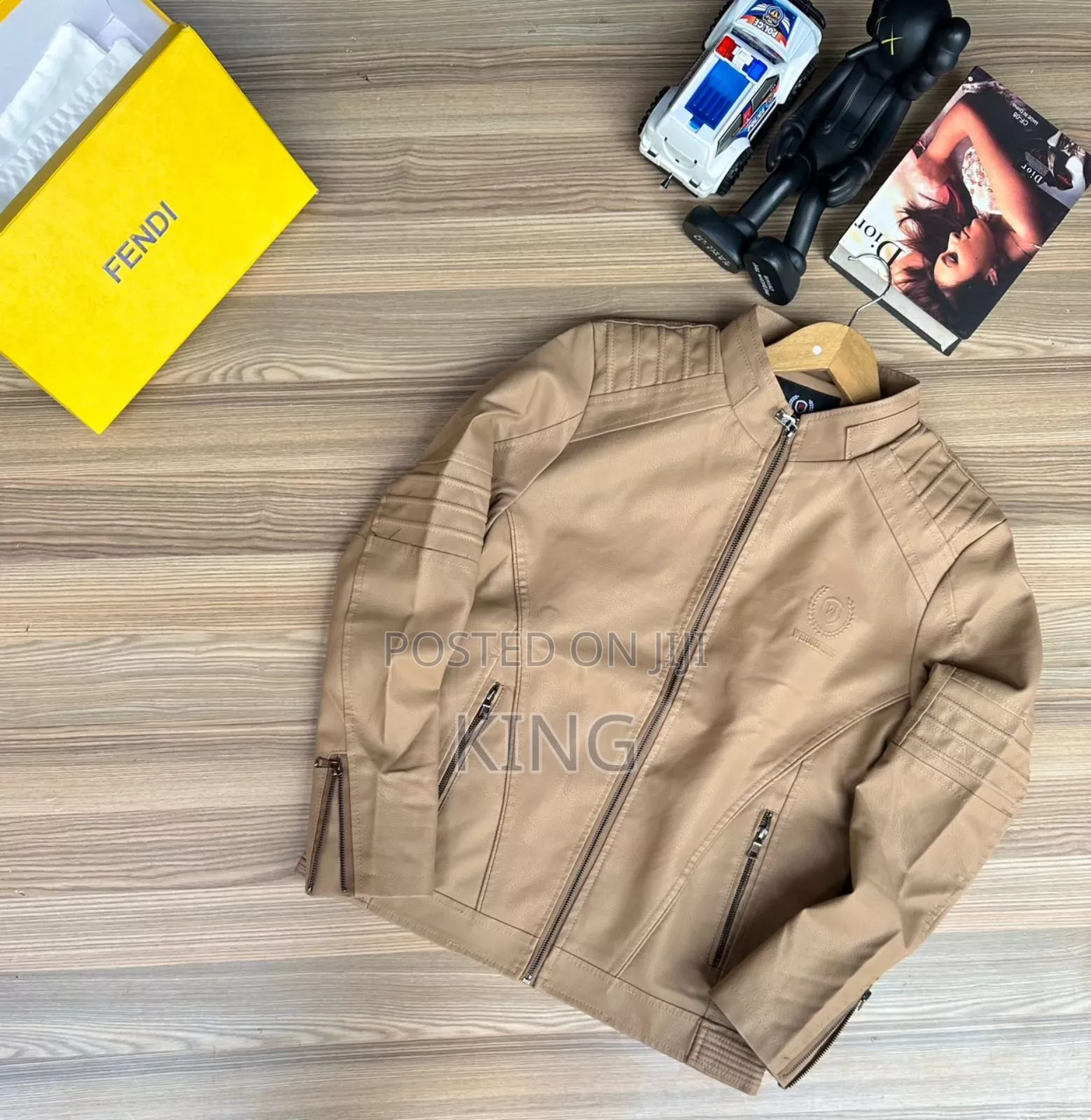 Soothing?Leather Jacket