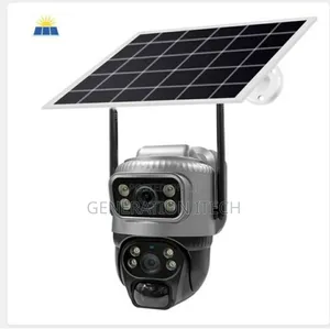 V380 4g Wifi Solar Camera - Dual Lens Security Camera