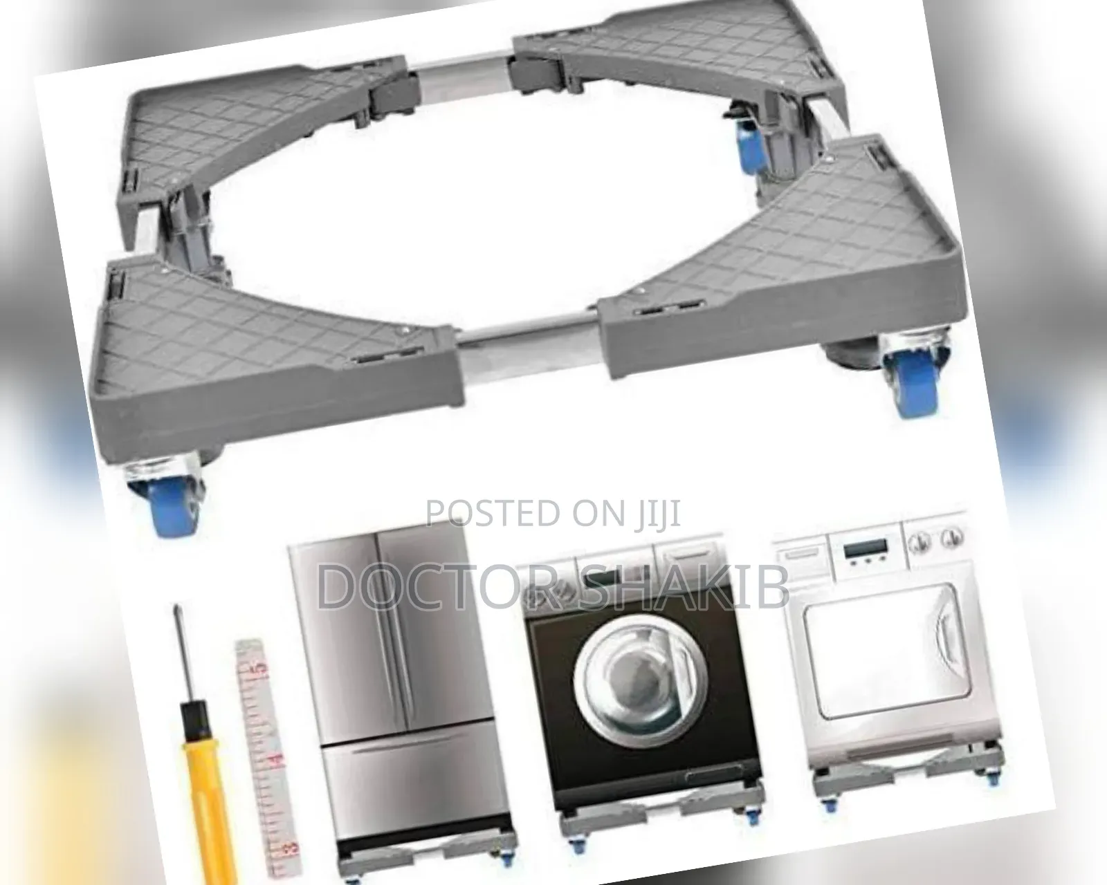 Heavy-Duty Movable Fridge and Washing Robot Station